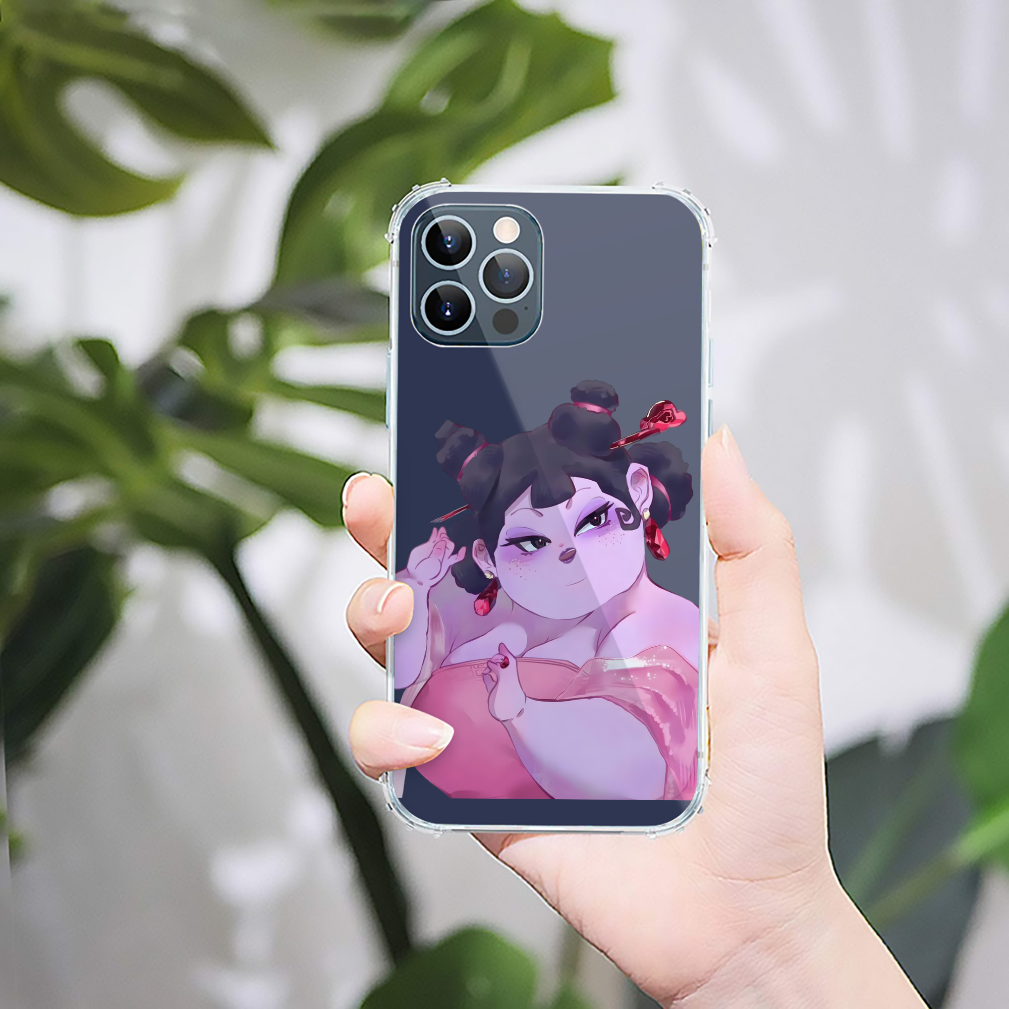 （画像用） Ne Zha 2 ナタ 魔童の大暴れ 【iPhone 12シリーズ対応】透明スマホケース（クリアソフトケース）